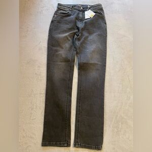 Boden Grey Slim Straight Leg Jeggings Denim Skinny Jeans 27x28 New